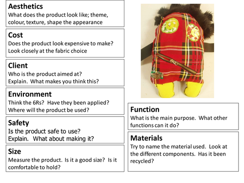 product-analysis-access-fm-teaching-resources