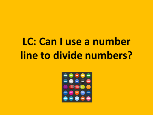 Division using repeated subtraction (recap) | Teaching Resources