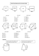 Converting between metric units of area and volume | Teaching Resources