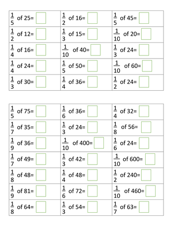 Worksheets Fraction Of A Number Worksheet number names worksheets fraction of a worksheet and decimal by vicbobmac1
