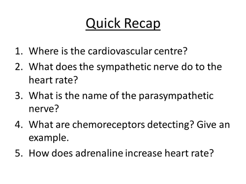 Cardiovascular system by smcdonnell1 - Teaching Resources - TES