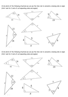 Sine Rule Grade A Lesson by whidds | Teaching Resources