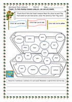 air, ear, ure worksheet by PandaPop25 - UK Teaching Resources - TES