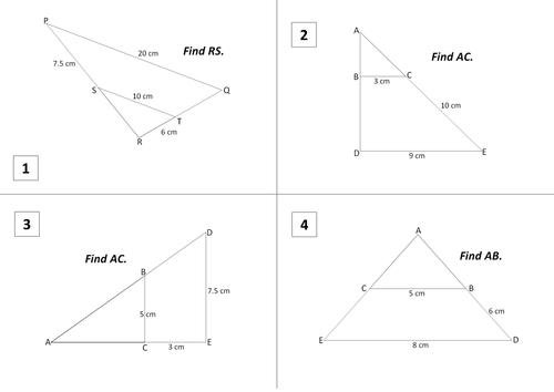 Worksheet Similar Triangles Worksheet similar triangles by blod19 teaching resources tes task c docx