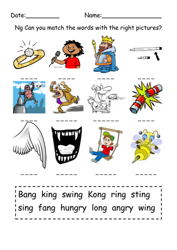 phonics vk worksheets Practice Worksheets 3  mflx4eb2 Phonics  Phase by Teaching