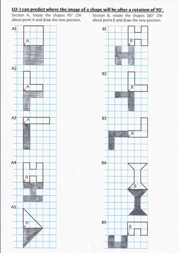 Year 6 Rotation Worksheet by RJSENIOR - Teaching Resources - TES