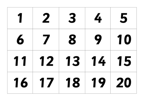 number digit cards 0 100 teaching resources