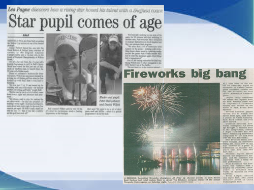 Newspaper - Headlines and Captions | Teaching Resources