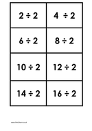 Times Table Matching Cards set 3 of 4 | Teaching Resources