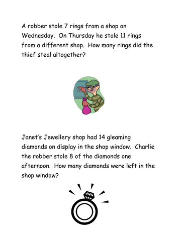 Maths Detectives (Word problems) | Teaching Resources