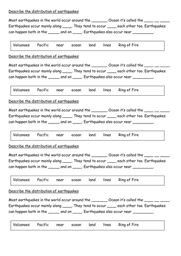 Earthquakes part 1 | Teaching Resources