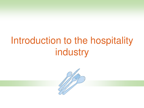 introduction to hospitality industry essay