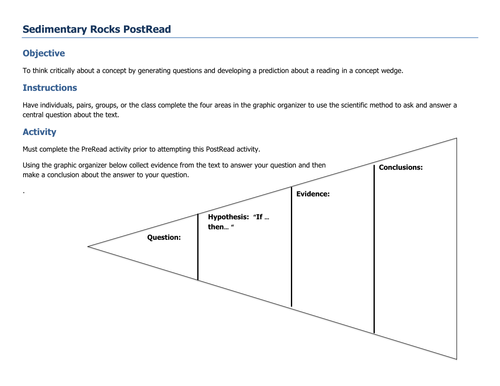 Sedimentary Rocks | Teaching Resources