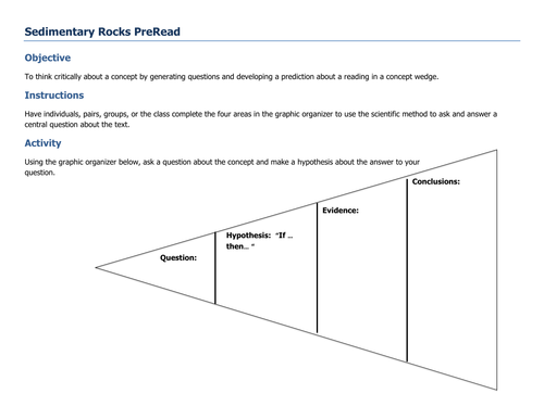 Sedimentary Rocks | Teaching Resources