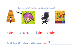 Phase 3 Phonics Worksheet Teaching Resources