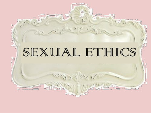Sexual Ethics Qanda Teaching Resources