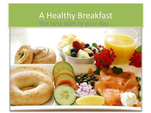 Healthy Breakfast | Teaching Resources