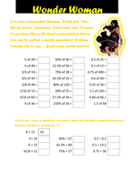 Superhero times table tests | Teaching Resources