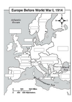 Europe After World War 1 Map