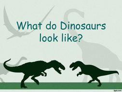 information about dinosaurs in english