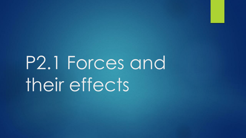 Resultant Forces | Teaching Resources