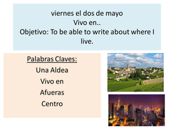 Donde vivo yo | Teaching Resources