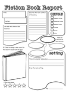 What is a book report picture