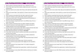 The Big Year 6 Grammar Quiz | Teaching Resources