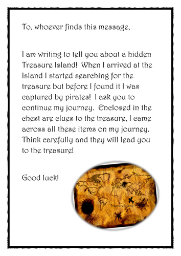 creative writing desert island