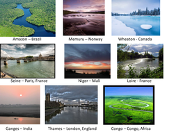 Pictures Of Famous Rivers Around The World Teaching Resources