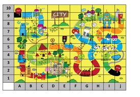 grid references whiteboard and worksheet resource