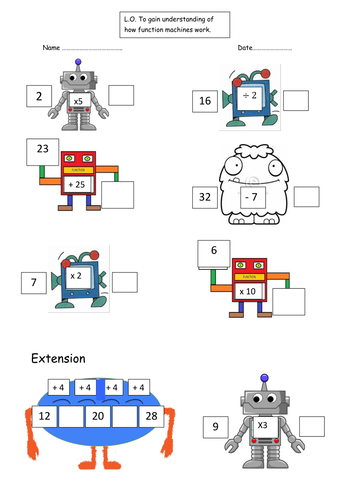 Worksheet Function Machine Worksheet function machines robots and monsters by emjb teaching resources 3 docx