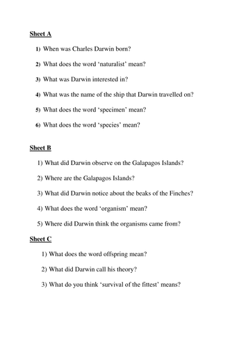 Evolution | Teaching Resources