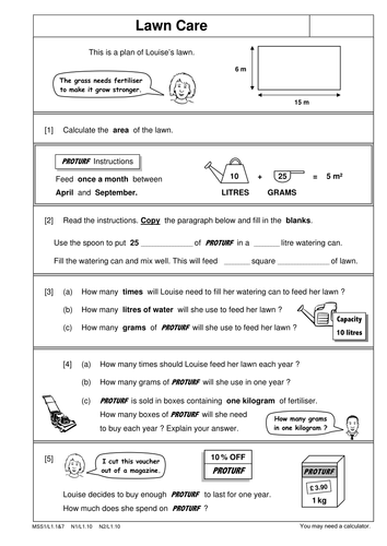 functional skills maths level 1 problem solving