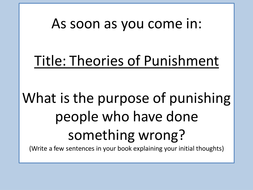 Image result for theories of punishment