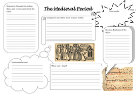 musical history worksheets teaching resources