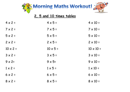 year 2 mental maths skills by joanneknight teaching