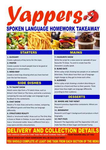 Takeaway homework english 07 image