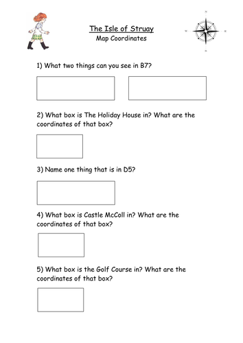 katie morag grid referencing worksheet teaching resources