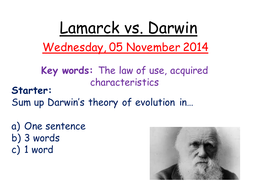 Darwin vs. Lamarck by zuba102 | Teaching Resources