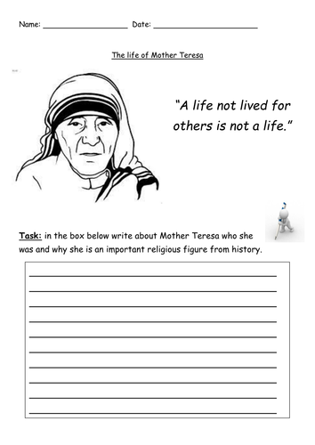The Life of Mother Teresa | Teaching Resources