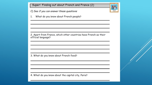 french homework year 7