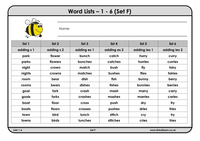 Weekly Spelling bees multi-task scheme for phonic phases 2-6 by paul ...