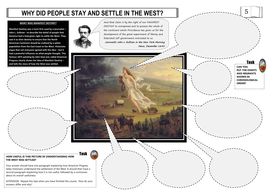 Manifest Destiny Mindmap using American Progress | Teaching Resources