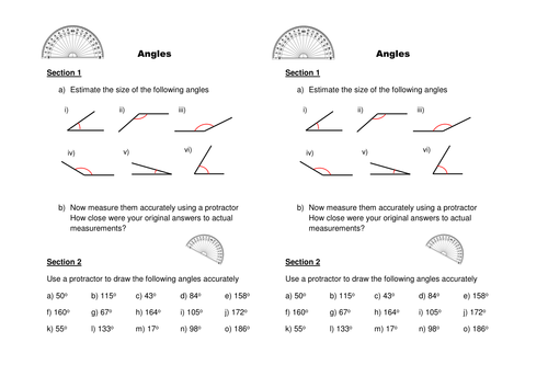 30 Drawing Angles Worksheet Pdf - Notutahituq Worksheet Information