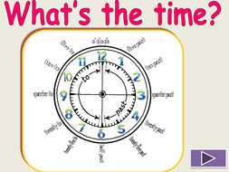 Clock - Telling the time by evaszucs - Teaching Resources - Tes