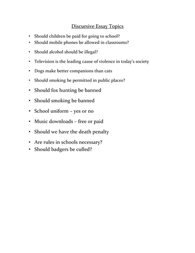 Argumentative essay topics 2021 image