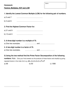 Hcf and lcm pdf image