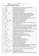 year 2 geographical vocabulary worksheets teaching resources