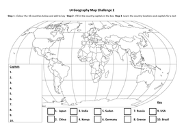 Map Challenges | Teaching Resources